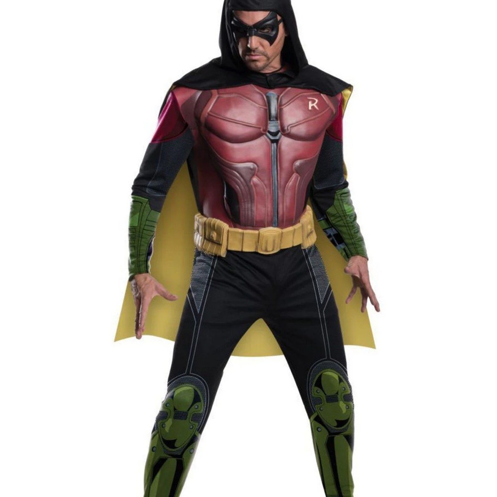 Rubie's Mens Arkham Robin Muscle Chest Costume